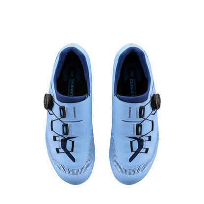 Sapatos de Estrada SHIMANO RC503 Mulher Azul