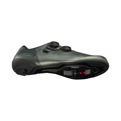 Sapatos de Estrada SHIMANO RC703 Verde