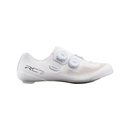 Sapatos de Estrada SHIMANO RC703 Mulher Branco
