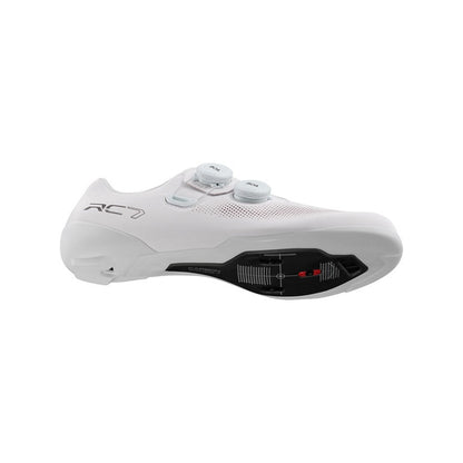 Sapatos de Estrada SHIMANO RC703 Mulher Branco