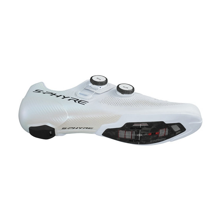 Sapatos de estrada SHIMANO RC9 Large White