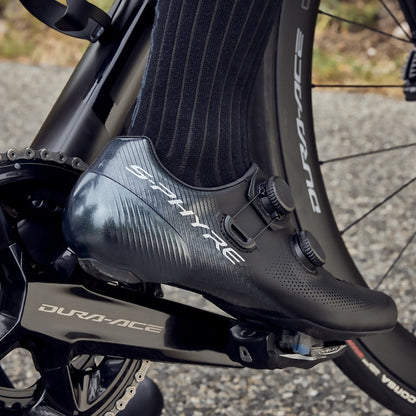 Sapatos de Estrada SHIMANO RC903 S-PHYRE Preto