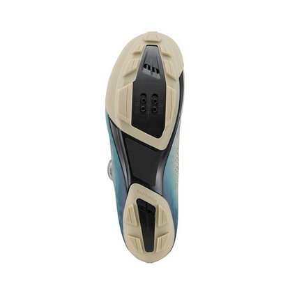 Sapatilhas BTT XC/Gravel SHIMANO RX600 Bege/Azul