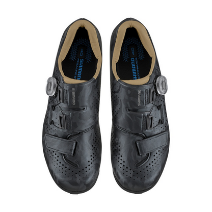 Sapatos VTT XC/Gravel SHIMANO RX600 Femme Cinzento/Preto