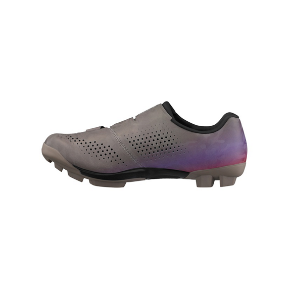 SHIMMANO RX600 Sapatos de gravel para mulher Cinzento/Violeta
