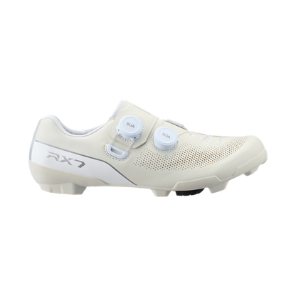 Sapatilhas BTT XC/Gravel SHIMANO RX710 Bege/Branco