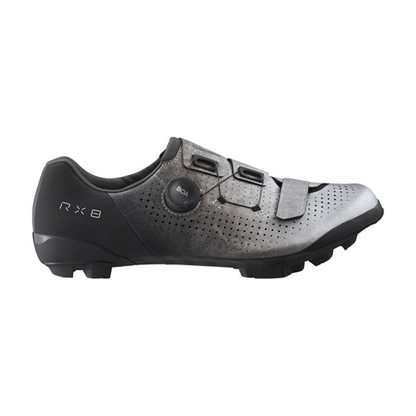 Sapatos de BTT XC/Gravel SHIMANO RX801 prateados