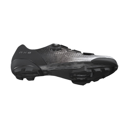 Sapatos BTT XC/Gravel SHIMANO RX801 Prateado