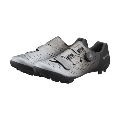 Sapatos BTT XC/Gravel SHIMANO RX801 Prateado