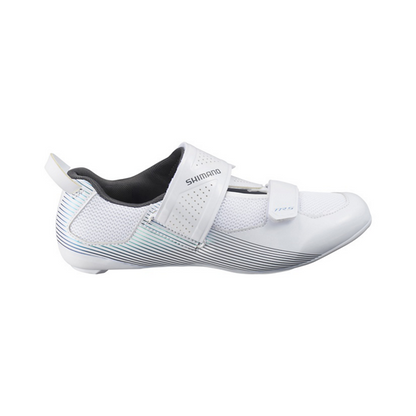 Sapatilhas de Triatlo SHIMANO TR501 Mulher Branco
