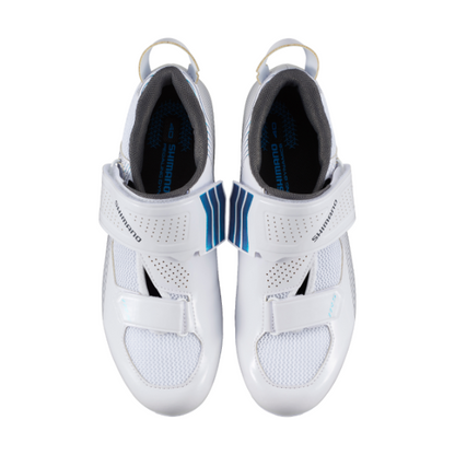 Sapatilhas de Triatlo SHIMANO TR501 Mulher Branco