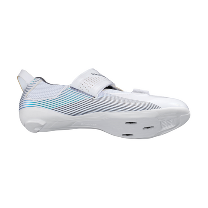 Sapatilhas de Triatlo SHIMANO TR501 Mulher Branco