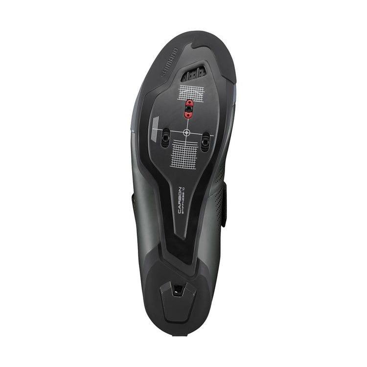 SHIMANO TR903 Sapatos de Triatlo Cinzento Aço Mate