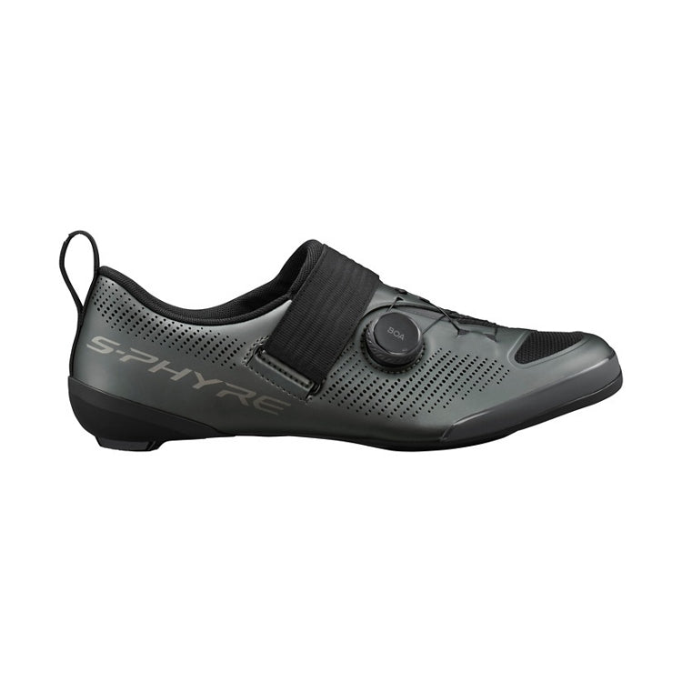 SHIMANO TR903 Sapatos de Triatlo Cinzento Aço Mate
