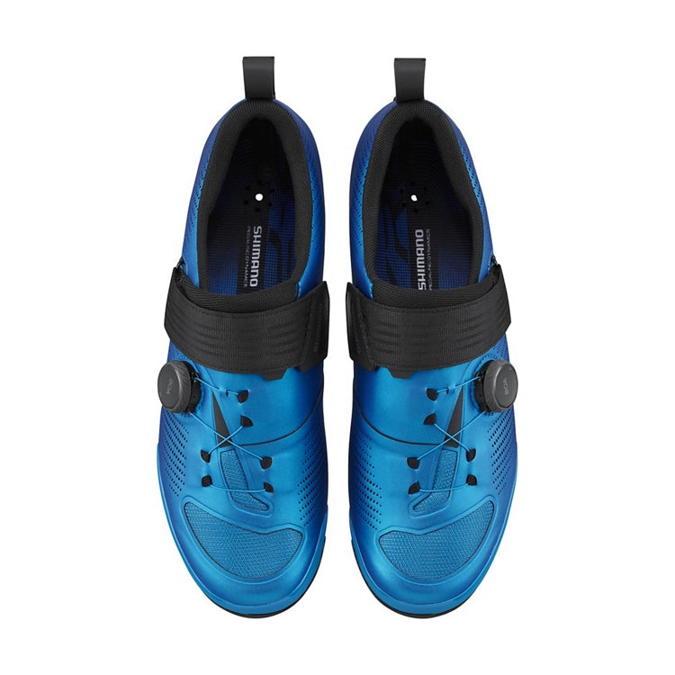SHIMANO TR903 Sapatos de Triatlo Azul