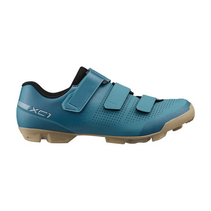 Sapatos de BTT de senhora SHIMANO XC102 azuis