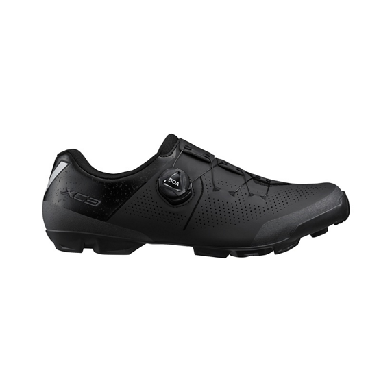 SHIMANO XC302 Sapatos grandes para BTT Preto