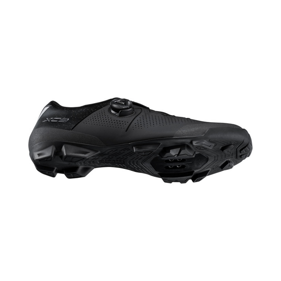 SHIMANO XC302 Sapatos grandes para BTT Preto