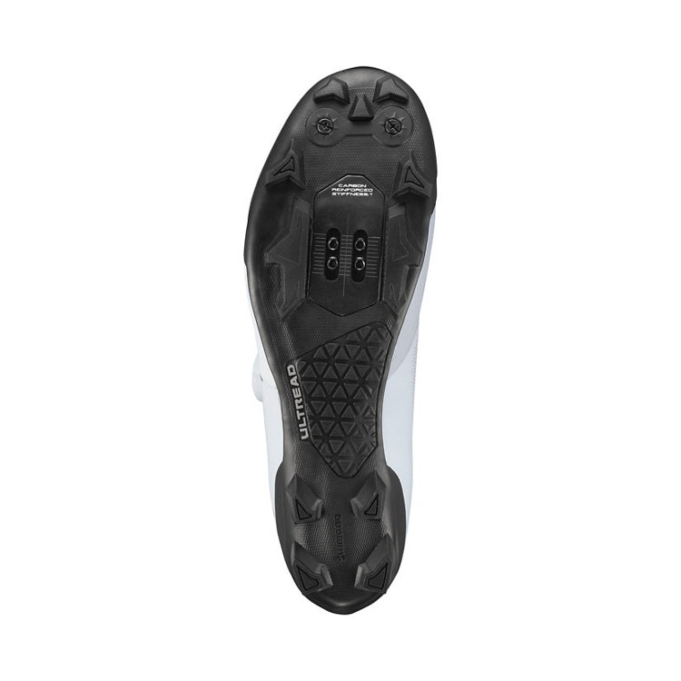 SHIMANO XC503 Sapatos de BTT brancos - Edição limitada