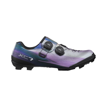Sapatilhas de BTT SHIMANO XC703 Butterfly prateado/violeta