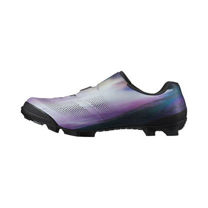Sapatos VTT SHIMANO XC703 Butterfly Prateado/Violeta