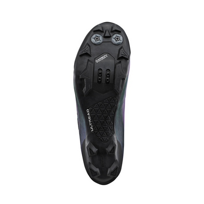 Sapatos VTT SHIMANO XC703 Butterfly Prateado/Violeta
