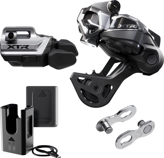 Kit de atualização XTR Di2 M9250 SGS Conjunto da alavanca de fixação média