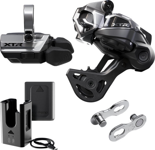Kit de atualização XTR Di2 M9250 SGS Colar de montagem de forquilha médio