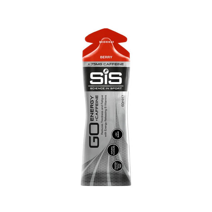 SIS GO ISOTONIC ENERGY Gel de Cafeína (60ml) Bagas vermelhas