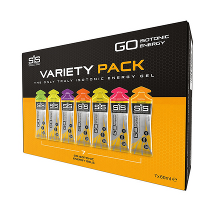 Pack de 7 Géis Energéticos SIS GEL GO ISOTÓNICO Sem Glúten (60 ml)