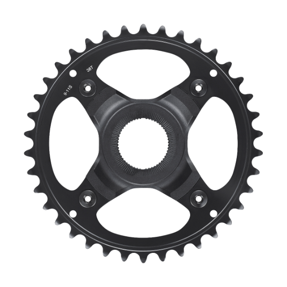 SHIMANO SM-CRE70 9/10/11 velocidades 38T Mono chainring Preto