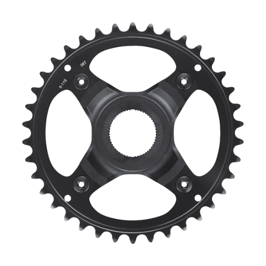 SHIMANO SM-CRE70 9/10/11 velocidades 38T Mono chainring Preto