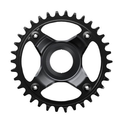 Prato Mono E-Bike SHIMANO SM-CRE80-12-SB 12V Linha de corrente 56.5mm