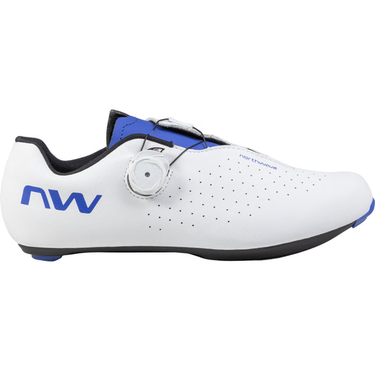 Sapatos de Ciclismo de Estrada NORTHWAVE SONIC PLUS Branco/Azul