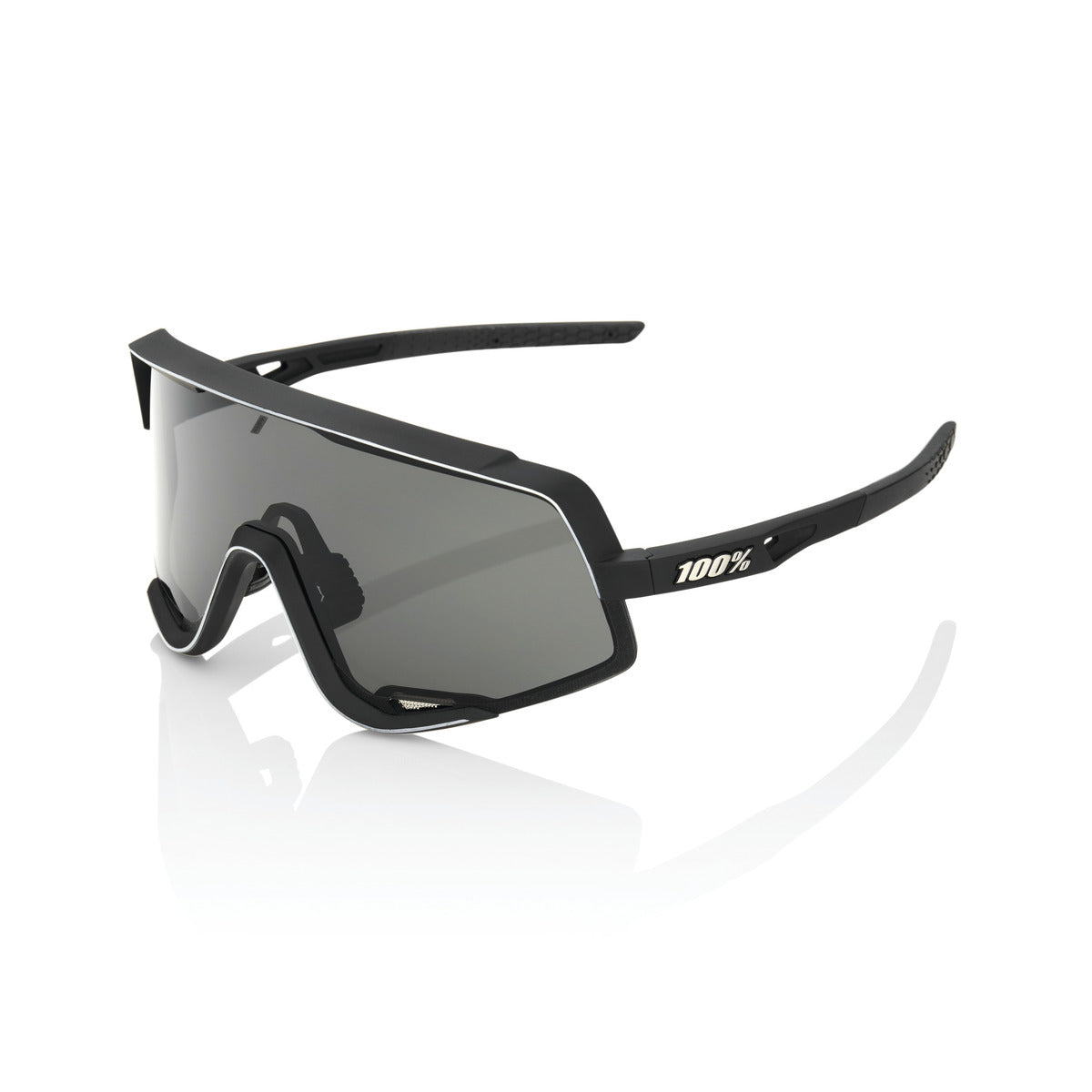 Óculos 100% GLENDALE Soft Tact Lentes pretas fumadas