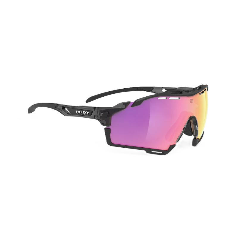 RUDY PROJECT CUTLINE Crystal Ash Sunglasses RP Optics Multilaser Sunset Lenses