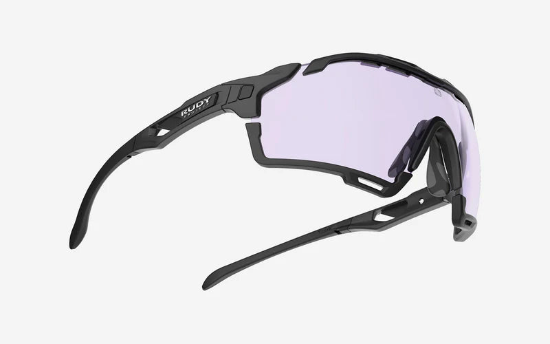 RUDY PROJECT CUTLINE Sunglasses Black Matt IMPACTX™ Lenses Photochromic Laser Purple
