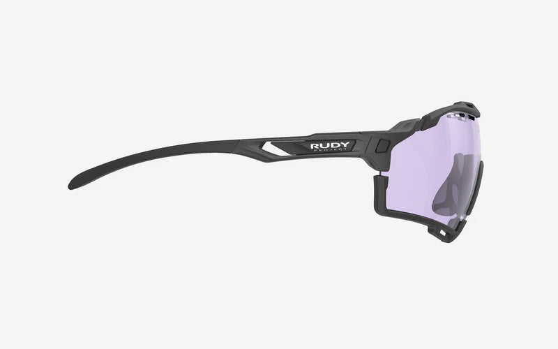 RUDY PROJECT CUTLINE Sunglasses Black Matt IMPACTX™ Lenses Photochromic Laser Purple