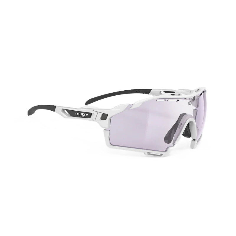 RUDY PROJECT CUTLINE Sunglasses White IMPACTX™ Lenses Photochromic Laser Purple