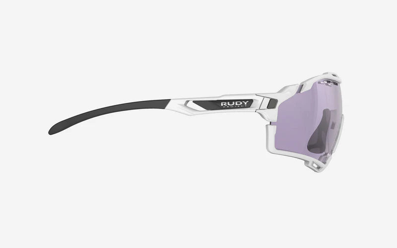 RUDY PROJECT CUTLINE Sunglasses White IMPACTX™ Lenses Photochromic Laser Purple