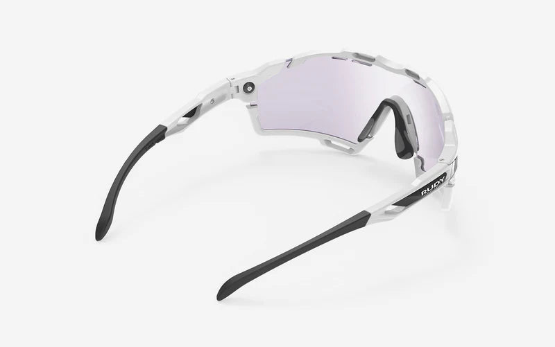 RUDY PROJECT CUTLINE Sunglasses White IMPACTX™ Lenses Photochromic Laser Purple