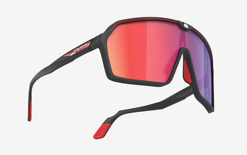 RUDY PROJECT SPINSHIELD Glasses Preto RP Optics Multilaser Red Lenses