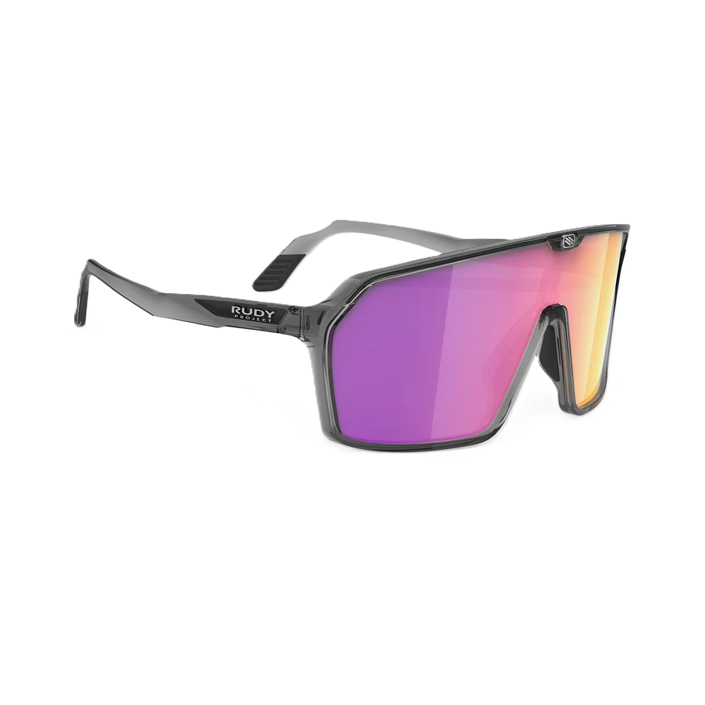RUDY PROJECT SPINSHIELD Crystal Ash Sunglasses RP Optics Multilaser Sunset Lenses