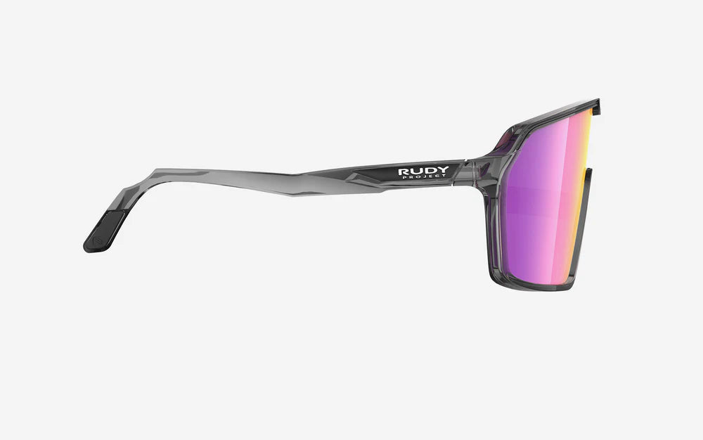 RUDY PROJECT SPINSHIELD Crystal Ash Sunglasses RP Optics Multilaser Sunset Lenses