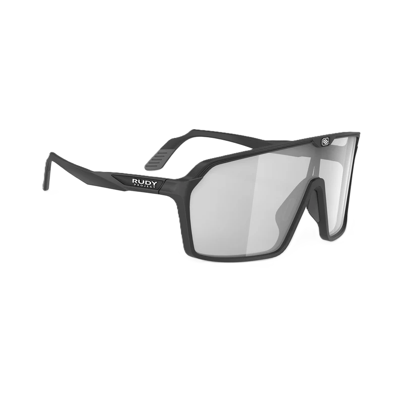Óculos de sol RUDY PROJECT SPINSHIELD Preto IMPACTX™ Lentes fotocromáticas laser pretas