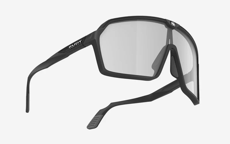 Óculos de sol RUDY PROJECT SPINSHIELD Preto IMPACTX™ Lentes fotocromáticas laser pretas