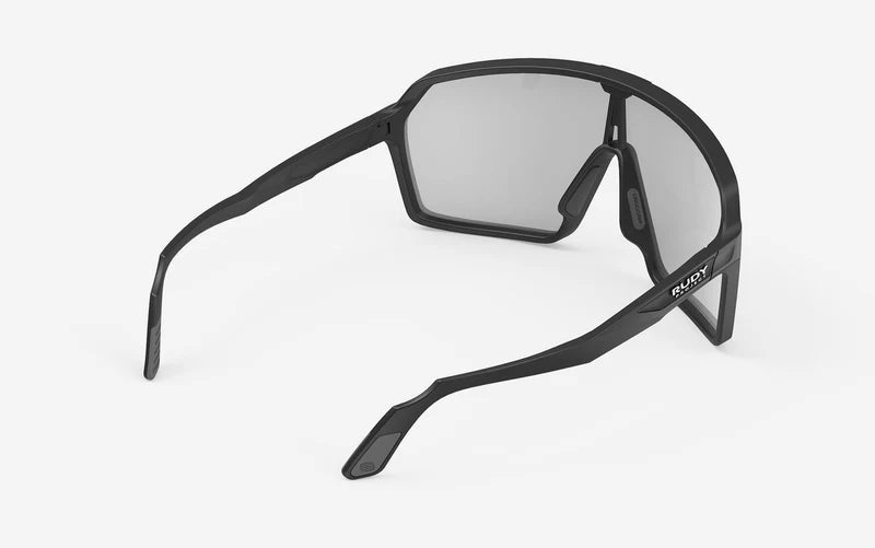 Óculos de sol RUDY PROJECT SPINSHIELD Preto IMPACTX™ Lentes fotocromáticas laser pretas