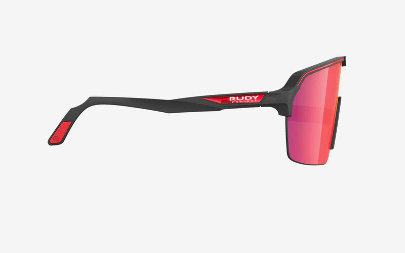 RUDY PROJECT SPINSHIELD AIR Glasses Matt Black RP Optics Multilaser Red Lenses