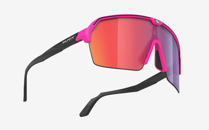 Óculos de sol RUDY PROJECT SPINSHIELD AIR Lentes cor-de-rosa RP Optics Multilaser Red