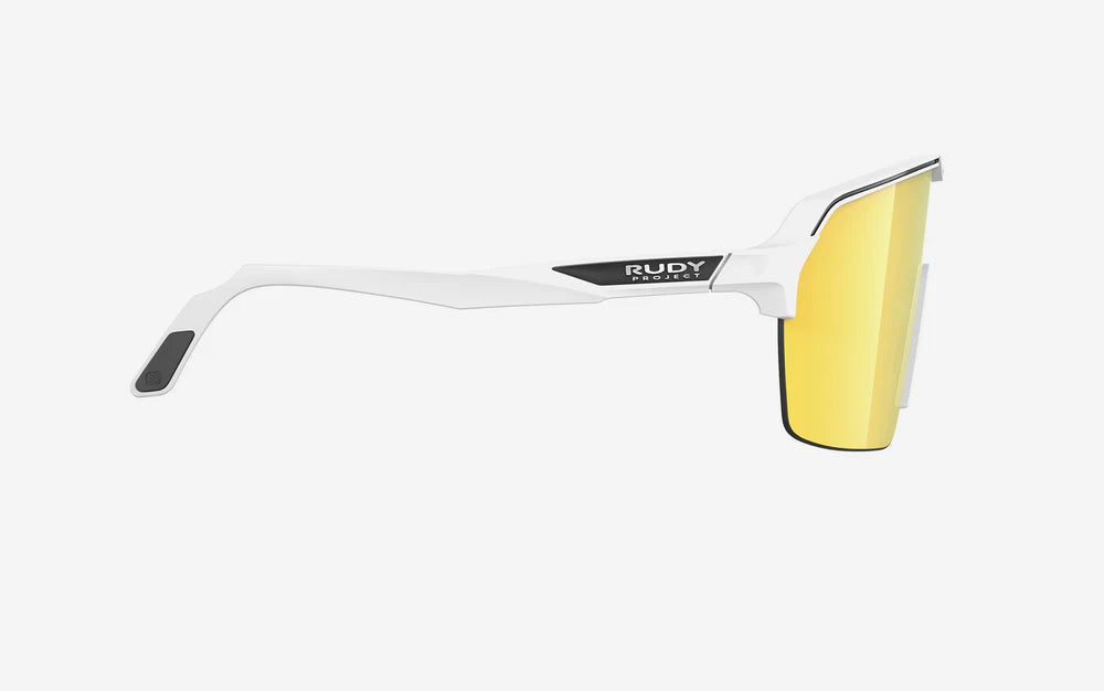 RUDY PROJECT SPINSHIELD AIR Glasses Matt White RP Optics Multilaser Gold Lenses
